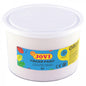 Jovi Finger Paint Bote de 500ml Pintura de Dedos - Ingredientes Naturales - Colores Mezclables - Textura Gelatinosa - Lavable - Color Blanco