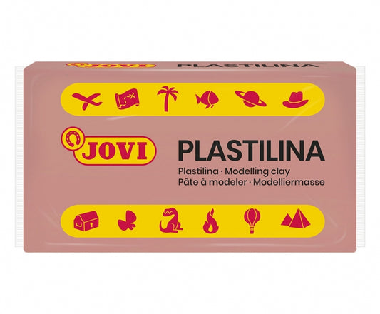 Jovi Caja de 30 Pastillas de Plastilina 50G - Muy Moldeable - No Se Seca - sin Gluten - Libre de Alergenos - No Toxica - Color Rosa