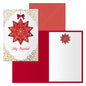 Dohe Golden Star Pack de 6 Tarjetas de Felicitacion Navideña con Sobre - Tamaño Cerrada 11.5x17cm, Abierta 23x17cm - Papel Offset - Impresas a todo Color