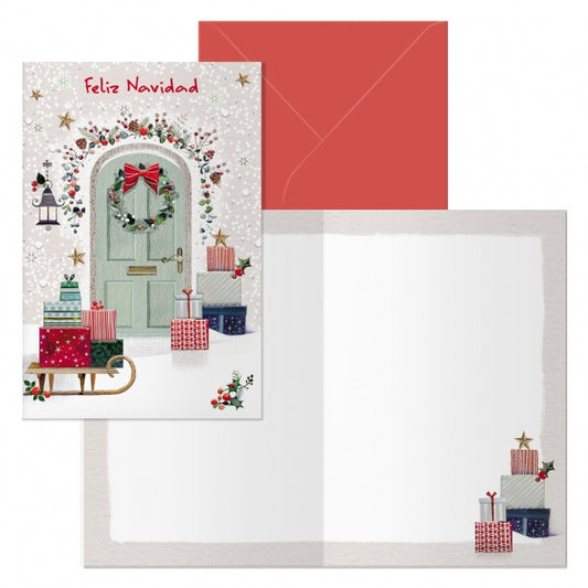 Dohe Welcome Pack de 6 Tarjetas de Felicitacion Navideña con Sobre - Tamaño Cerrada 11.5x17cm, Abierta 23x17cm - Papel Offset - Impresas a todo Color