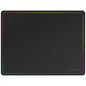 Mars Gaming Alfombrilla Gaming Nanotextil - Deslizamiento Suave - Efecto Rainbow - Base Antideslizante - Alta Durabilidad - Color Negro
