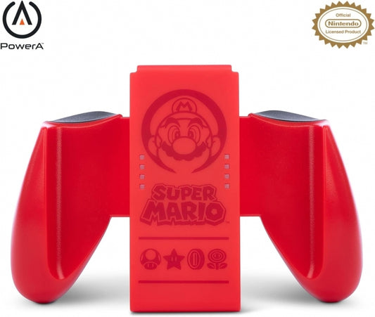 PowerA Comfort Grip Joy-Con para Nintendo Switch - Super Mario Red