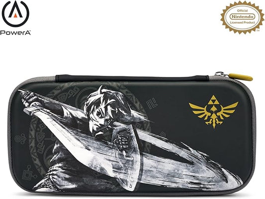 PowerA Estuche Slim para  Nintendo Switch Modelo Oled, Nintendo Switch y Nintendo Switch Lite - Battle-Ready Link