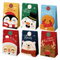 Dohe Navidad Pack de 12 Bolsas de Papel 22x12x8cm - 2 Bolsas por Modelo - Alta Resistencia