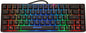 DeepGaming TM065 Teclado Gaming Mecanico - Compacto - Iluminacion RGB - 19 Teclas Anti-ghosting  - Color Negro