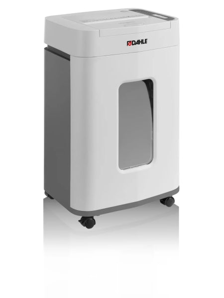 Dahle ShredMATIC 150 Destructora de Papel Automatica Corte en Particulas P-4 - Autoalimentacion 150 Hojas, Manual 7-9 Hojas - Papelera de 25L - Color Gris