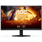 AOC G4 Monitor 27" Curvo 1500R LED Fast Va FullHD 280Hz HDR10 - Respuesta 1ms - Angulo de Vision 178° - HDMI, DisplayPort, Audio - Montaje VESA 100x100