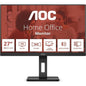AOC Monitor 27" LED IPS FullHD 1080p 75Hz - Respuesta 4ms - Ajuste de Altura - Angulo de Vision 178° - Altavoces Incorporados - USB, HDMI, VGA, Audio - Montaje VESA 100x100
