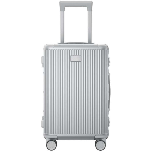 Xiaomi Aluminum Frame Maleta con Ruedas 20" 31L - Asa Ajustable 4 Niveles - Cerradura TSA Doble - Estructura de Aluminio, Carcasa de Policarbonato - Color Plata