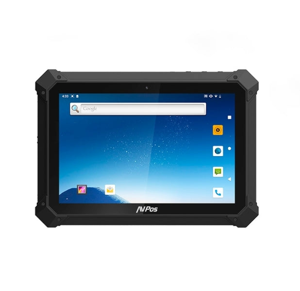 AVPos Tablet Capturador RT1000 10.1" OctaCore - 6GB - 128GB - WIFI BT NFC 4G  - 10000mAh - Escaner de Codigos de Barras 2D