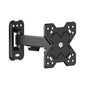 Cromad Soporte de Pared con Brazo Articulado para TV de 13"-32" - Giratorio, Inclinable y Extensible - Peso Max 20Kg - VESA 100x100