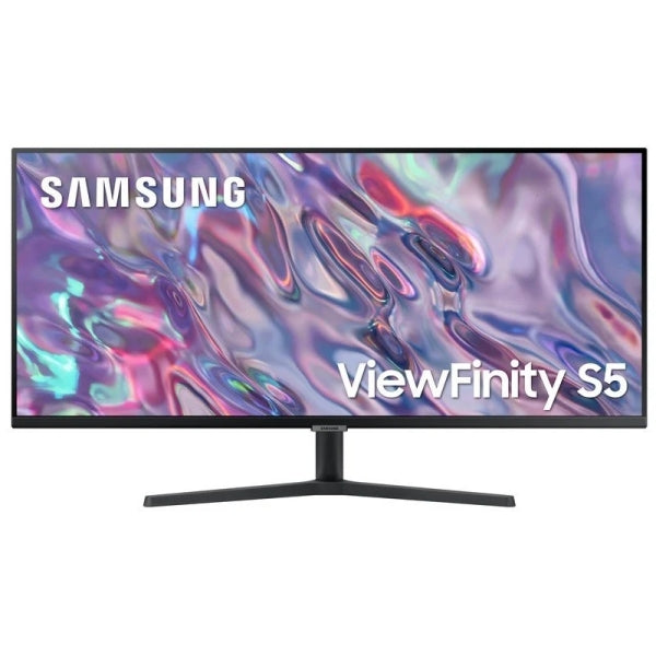 Samsung ViewFinity S5 Monitor 34" LED UWQHD 100Hz HDR10 - Respuesta 5ms - Angulo de Vision 178° - HDMI, Displayport - VESA  100x100mm