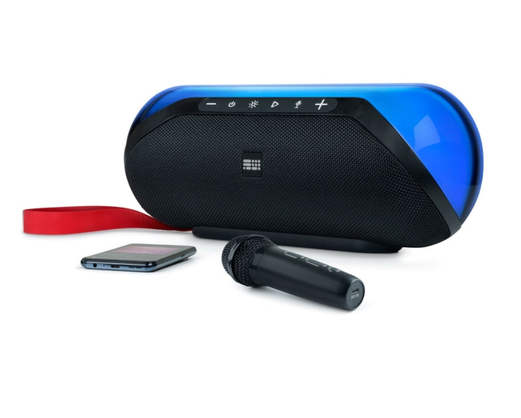 Bigben Altavoz Inalambrico Bluetooth - Potencia Musical 50W - Efectos Luminosos - Color Negro