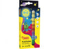 Jovi Pack con 10 Barras de Plastilina 15gr - 8 Colores Basicos + 2 Fluorescentes - Muy Moldeable - No se Seca - Colores Surtidos