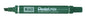 Pentel Pen N60 Rotulador Permanente - Punta Biselada Resistente y Duradera - Resistente a Agua y Luz - Color Verde - Cantidad: 12