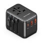 Vention Cargador de Viaje Universal - 1xUSB-C, 2xUSB - 20W - Color Negro