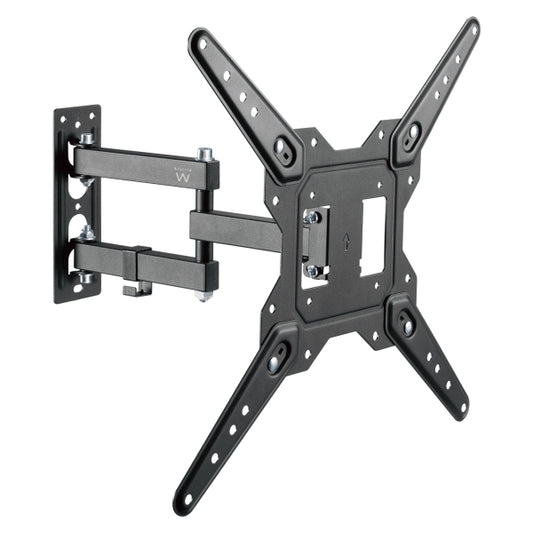 Ewent Soporte de Pared para TV de 23" hasta 55"- Movimiento Completo- 3 Pivotes- VESA Maximo 400x400 Color Negro
