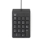 Ewent Teclado Numerico - Cable USB-A de 1.35m - Color Negro
