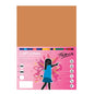 Fabrisa Pack de 50 Cartulinas 180 g/m² - Tamaño A4 - Color Marron Claro
