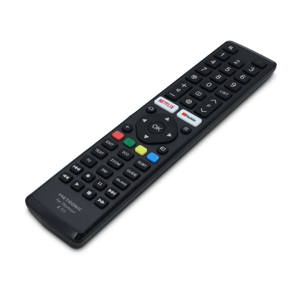 Metronic Mando a Distancia Compatible con Televisores Thomson  TV TCL - Color Negro