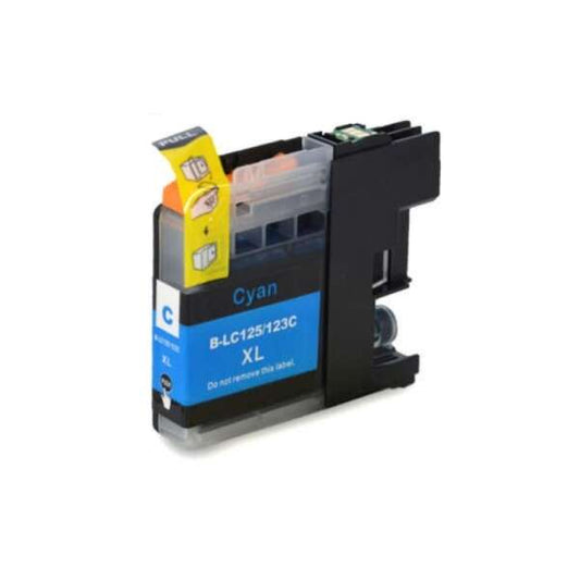 Brother LC123XL/LC121XL Cyan Cartucho de Tinta Generico