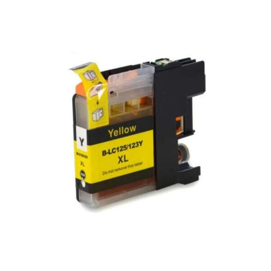 Brother LC123XL/LC121XL Amarillo Cartucho de Tinta Generico