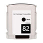 HP 82 Negro Cartucho de Tinta Generico