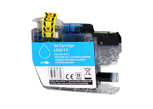 Brother LC3217 Cyan Cartucho de Tinta Generico