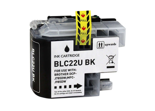 Brother LC22U Negro Cartucho de Tinta Generico