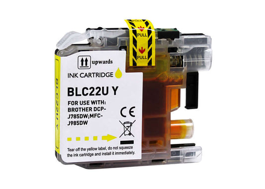 Brother LC22U Amarillo Cartucho de Tinta Generico