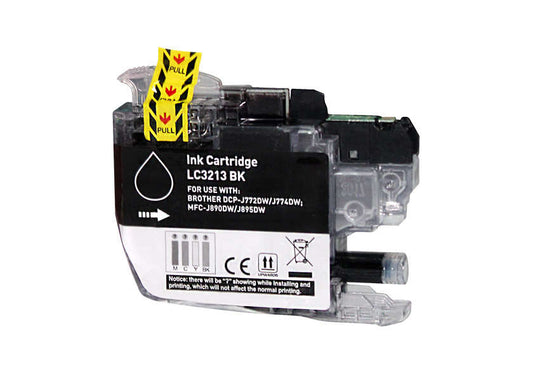 Brother LC3213/LC3211 Negro Cartucho de Tinta Generico