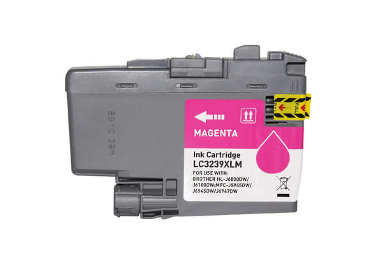 Brother LC3239XL Magenta Cartucho de Tinta Pigmentada Generico