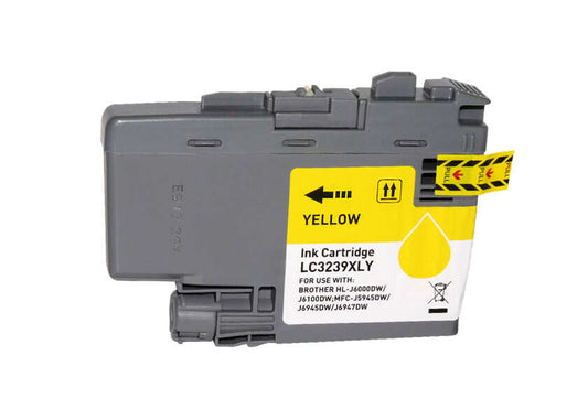 Brother LC3239XL Amarillo Cartucho de Tinta Pigmentada Generico
