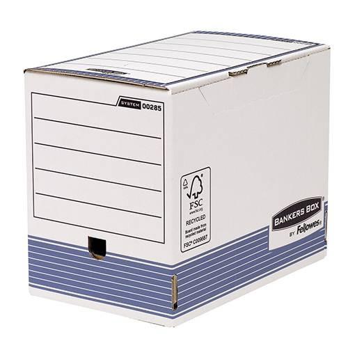 FELLOWES CAJA DE ARCHIVO DEFINITIVO 200MM A4 SYSTEM AZUL