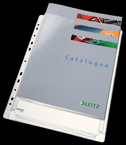 LEITZ FUNDA MULTITALADRO PVC BOLSA 10 FUNDAS A4