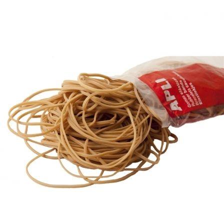 APLI GOMA ELÁSTICA MARRÓN CAUCHO 80X2MM 100 GR.