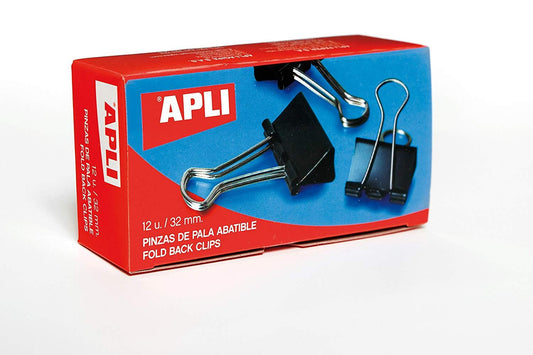 APLI PINZAS ABATIBLES 32MM- 12 PINZAS