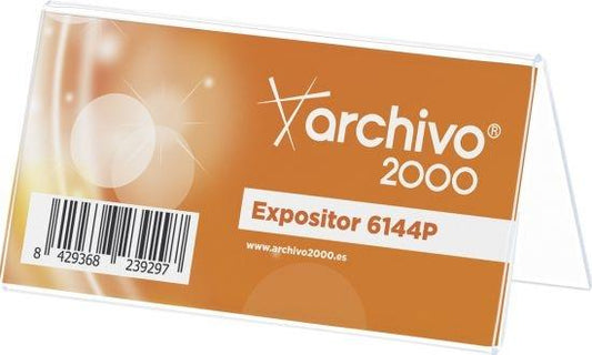 ARCHIVO 2000 PORTANOMBRES SOBREMESA ARCHIVO 2000 "PREMIUM" ESPESOR 3 MM 50X120X60 MM