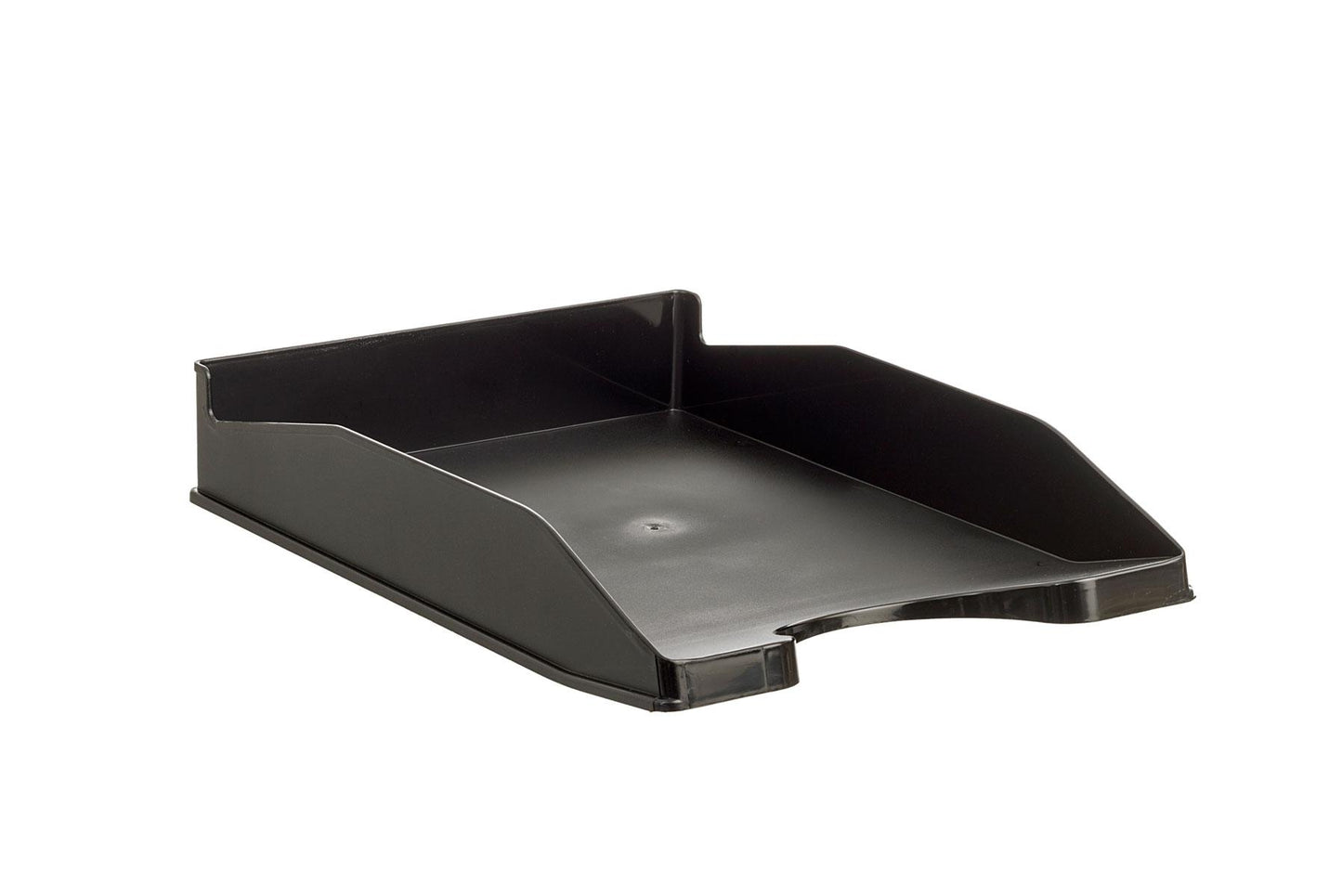 ARCHIVO 2000 BANDEJA ARCHIVO 2000 APILABLE EN 3 POSICIONES FONDO LISO FORMATO DIN A4 Y FOLIO 345X255X60 MM NEGRO