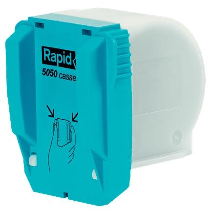 RAPID GRAPAS PARA 5050E -CARTUCHO DE 5000- 24 unidades