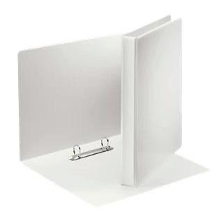 ESSELTE CARPETA CANGURO BÁSICA PERSONALIZABLE 2 ANILLAS MIXTAS 40MM A4 PP BLANCO