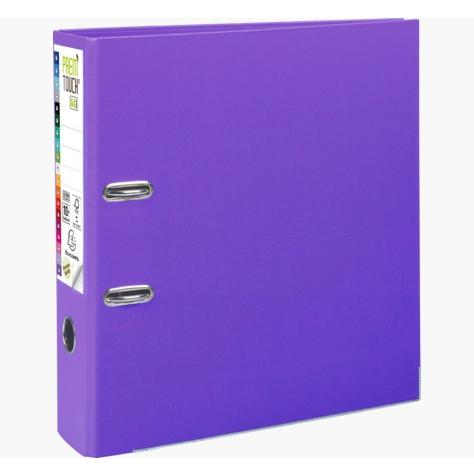 EXACOMPTA ARCHIVADOR PALANCA PREM'TOUCH PP A4 MAXI LOMO DE 80MM RADO VIOLETA