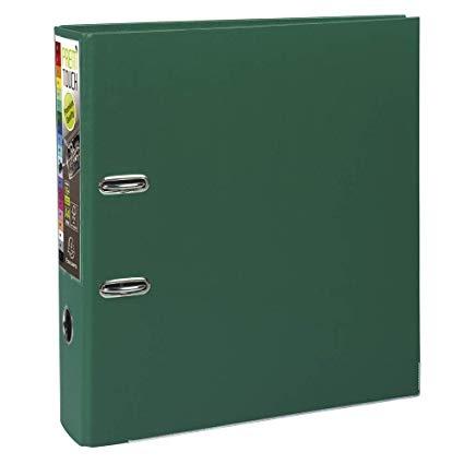 EXACOMPTA ARCHIVADOR PALANCA PREM'TOUCH PP A4 MAXI LOMO DE 80MM RADO VERDE OSCURO