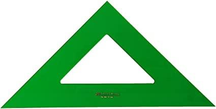 FABER CASTELL ESCUADRA SIN GRADUAR 28CM VERDE