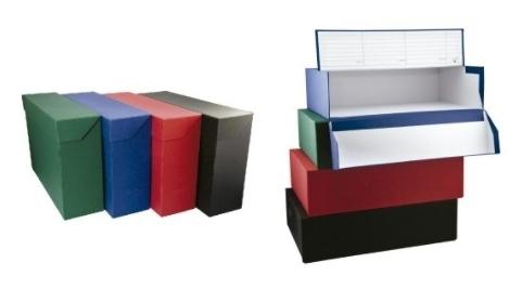 MARIOLA CAJA DE TRANSFERENCIA A4 CARTÓN FORRADO CON TELA GELTEX VERDE