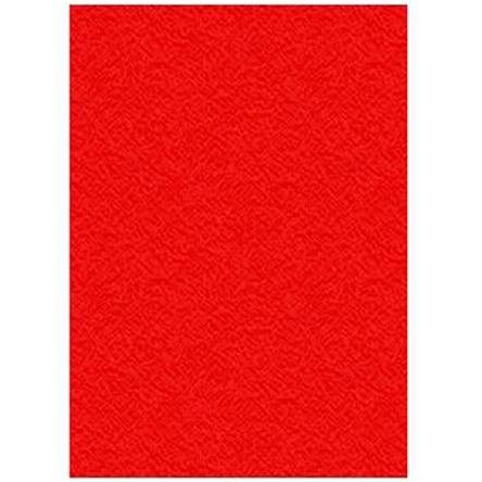 DISPLAST TAPAS ENCUADERNACIÓN A4 CARTÓN GOFRADO 900GR ROJO PAQUETE 50 UD