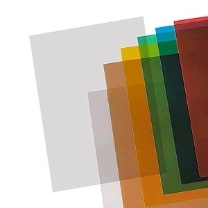 YOSAN TAPAS ENCUADERNACIÓN A4 PP 500 MICRAS TRANSPARENTE AZUL PAQUETE 100 UD