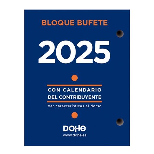 DOHE BLOQUE BUFETE ANUAL CASTELLANO 2025